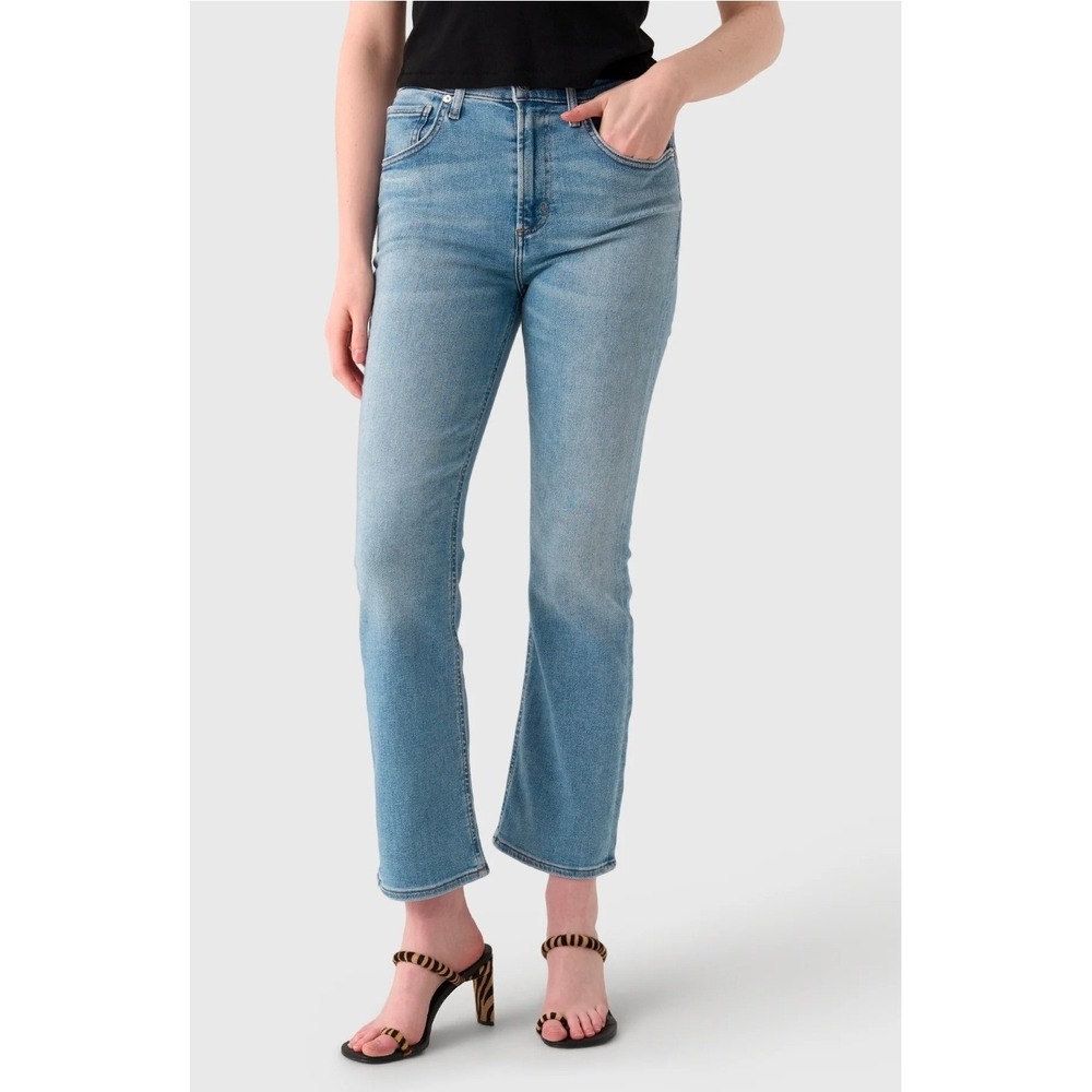 Citizens‎ of Humanity Womens Size 24 Cropped Boot Jean Lisbon Color